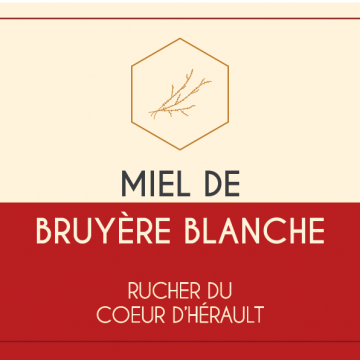 Miel de bruyère blanche